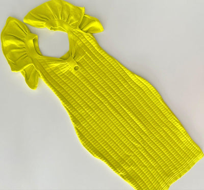 Vestido tricot em fio modal Julia - Ateliê Tricot