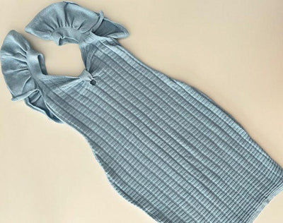 Vestido tricot em fio modal Julia - Ateliê Tricot