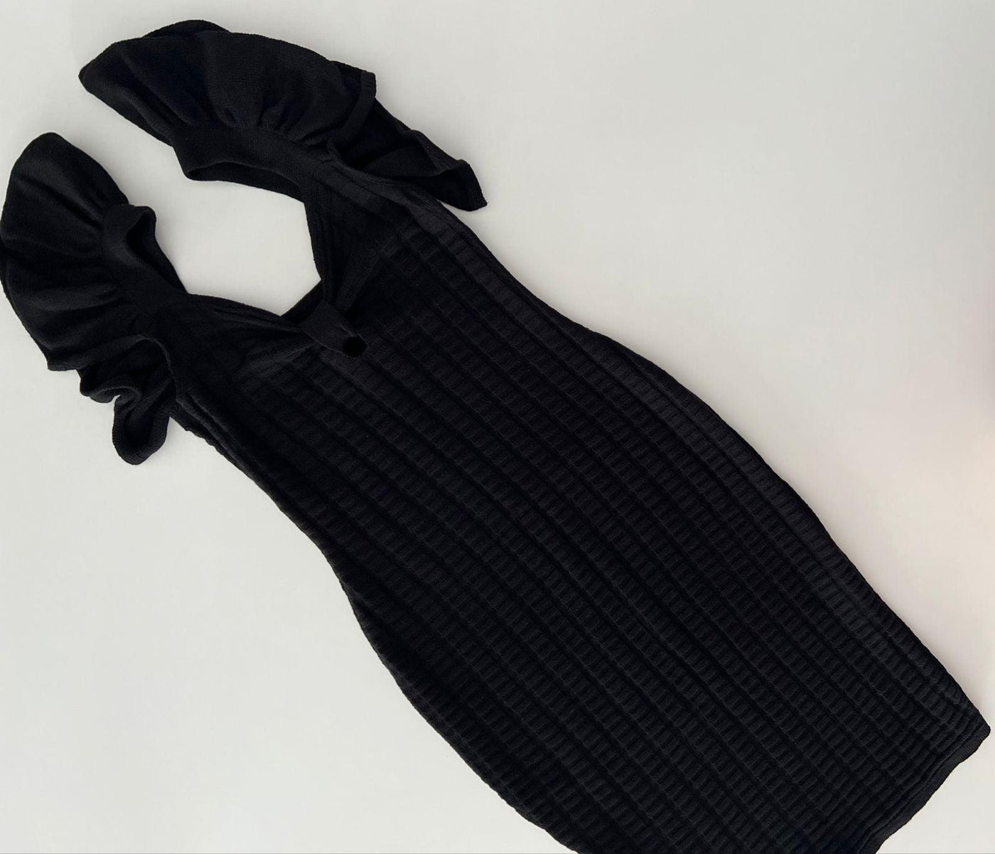 Vestido tricot em fio modal Julia - Ateliê Tricot