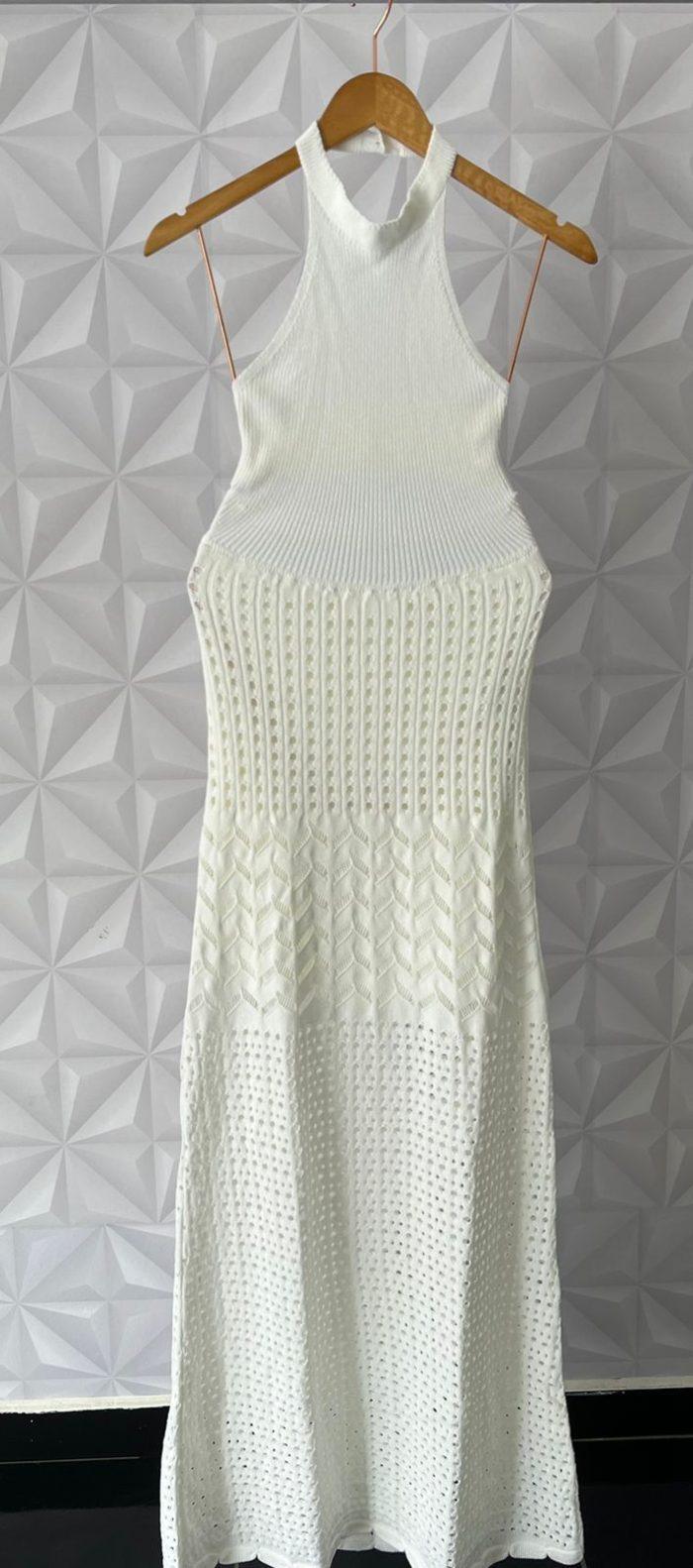 Vestido tricot longo luxo Anabelle - Ateliê Tricot