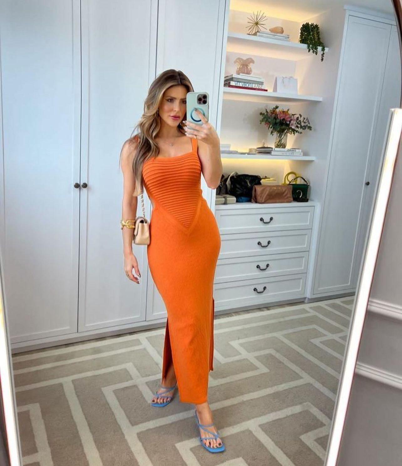 Vestido tricot fio modal Lucy - Ateliê Tricot