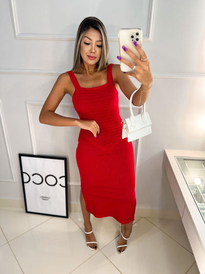 Vestido tricot fio modal Lucy - Ateliê Tricot