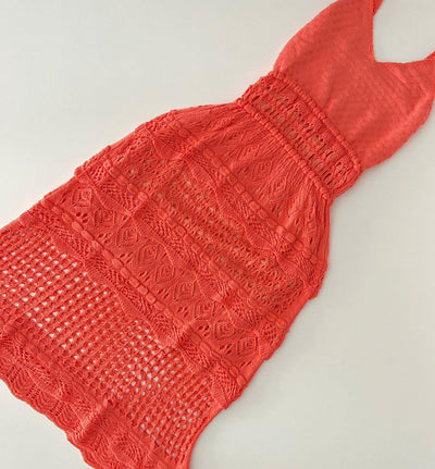 Vestido tricot midi em fio modal Carolina - Ateliê Tricot