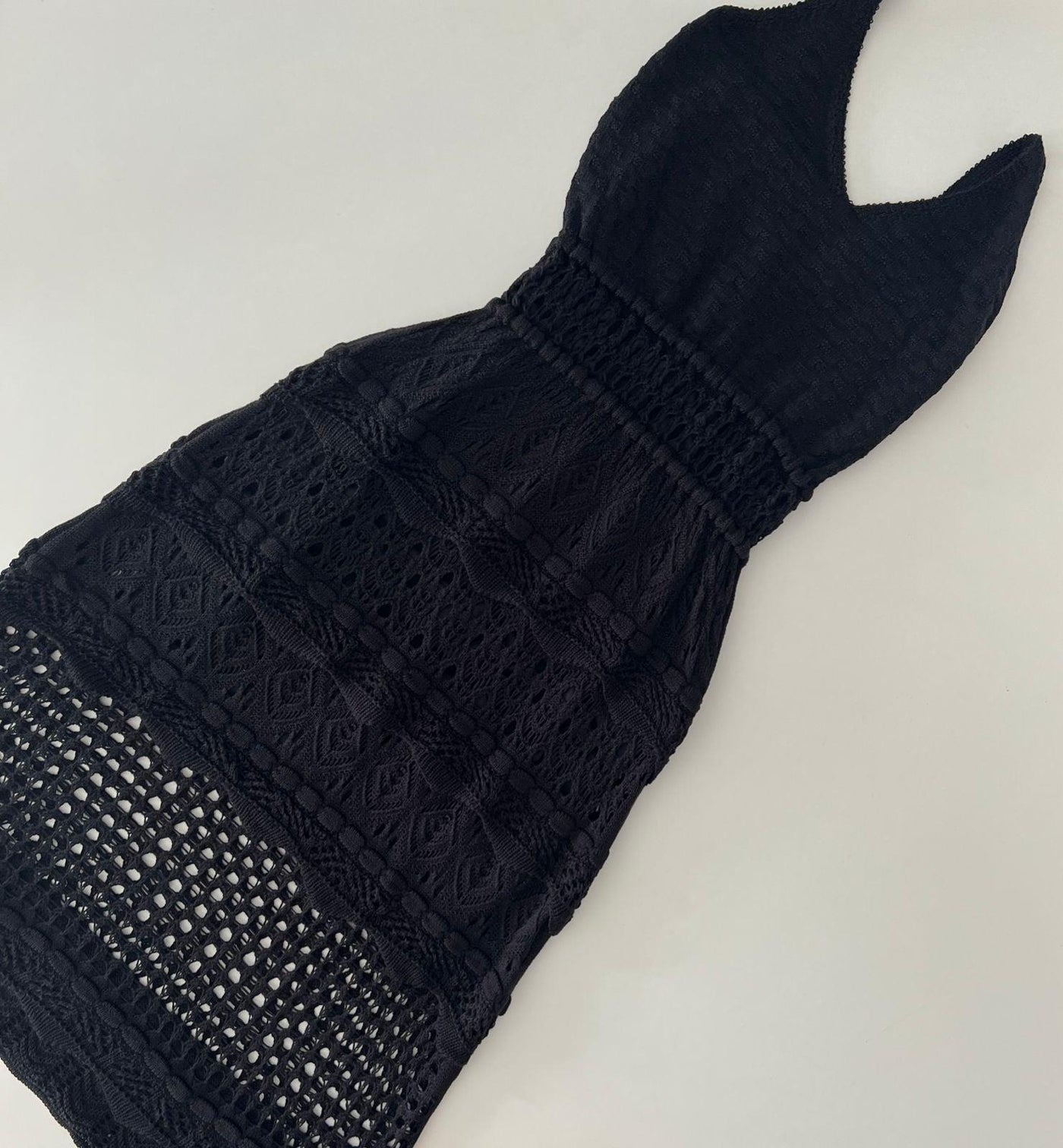 Vestido tricot midi em fio modal Carolina - Ateliê Tricot