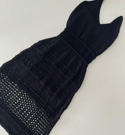 Vestido tricot midi em fio modal Carolina - Ateliê Tricot