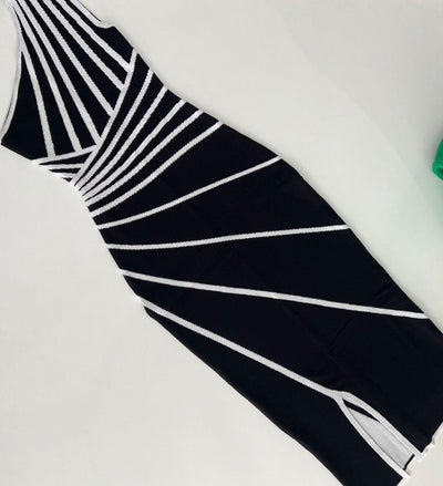 Vestido tricot curto em fio modal Jessi - Ateliê Tricot