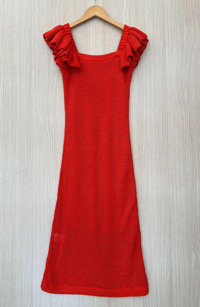 Vestido tricot fio modal Valentina - Ateliê Tricot